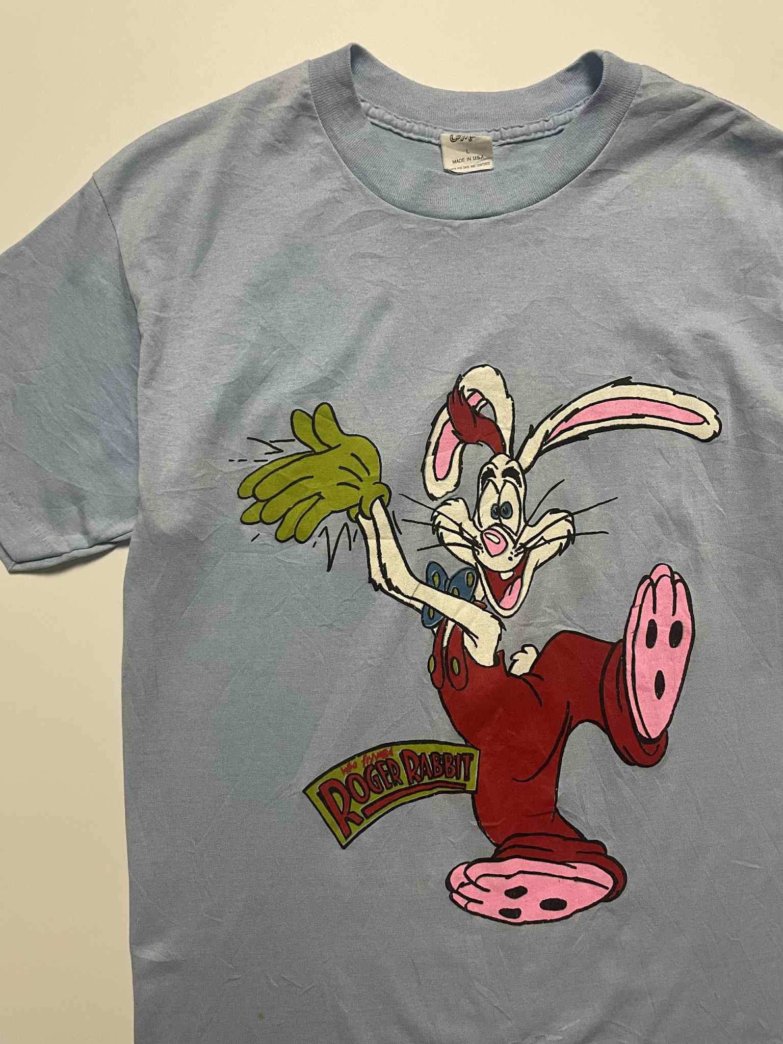 Vintage Vintage Roger Rabbit Disney Movie Shirt Size US S / EU 44-46 / 1 - 3 Thumbnail