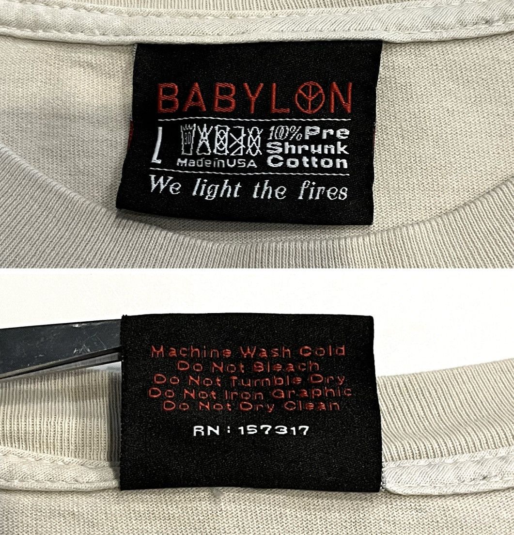 Babylon BABYLON RISING LA STREETWEAR USA TSHIRT Size US L / EU 52-54 / 3 - 5 Thumbnail