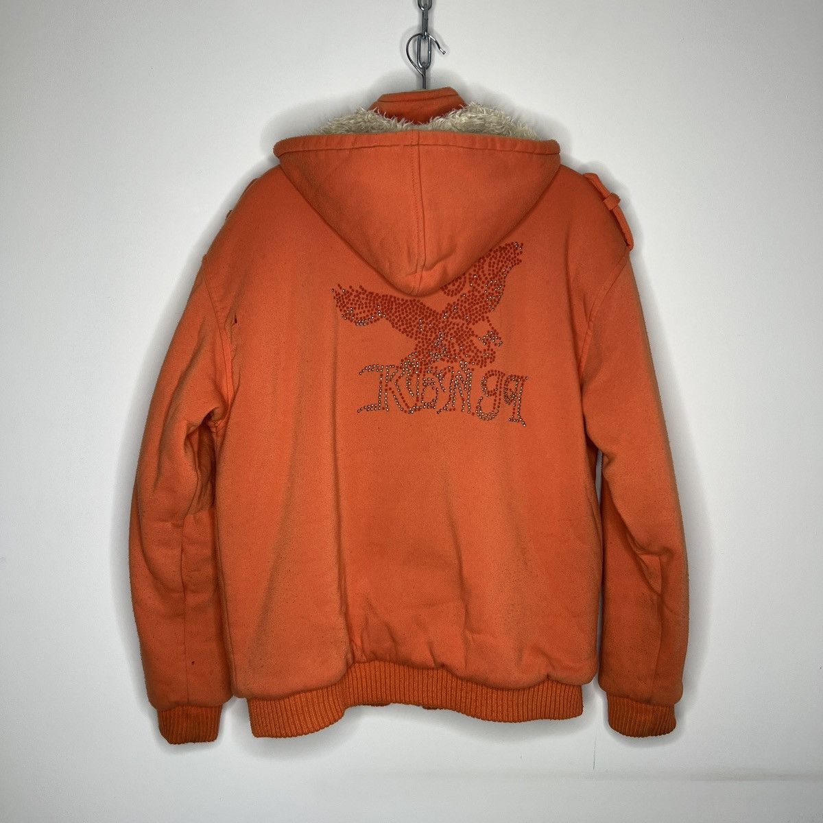 Christian Audigier ❄️❄️ Kenji Jeans Like Ed Hardy Drip Zip Hoodie Fur Drip Rare Size US M / EU 48-50 / 2 - 7 Thumbnail