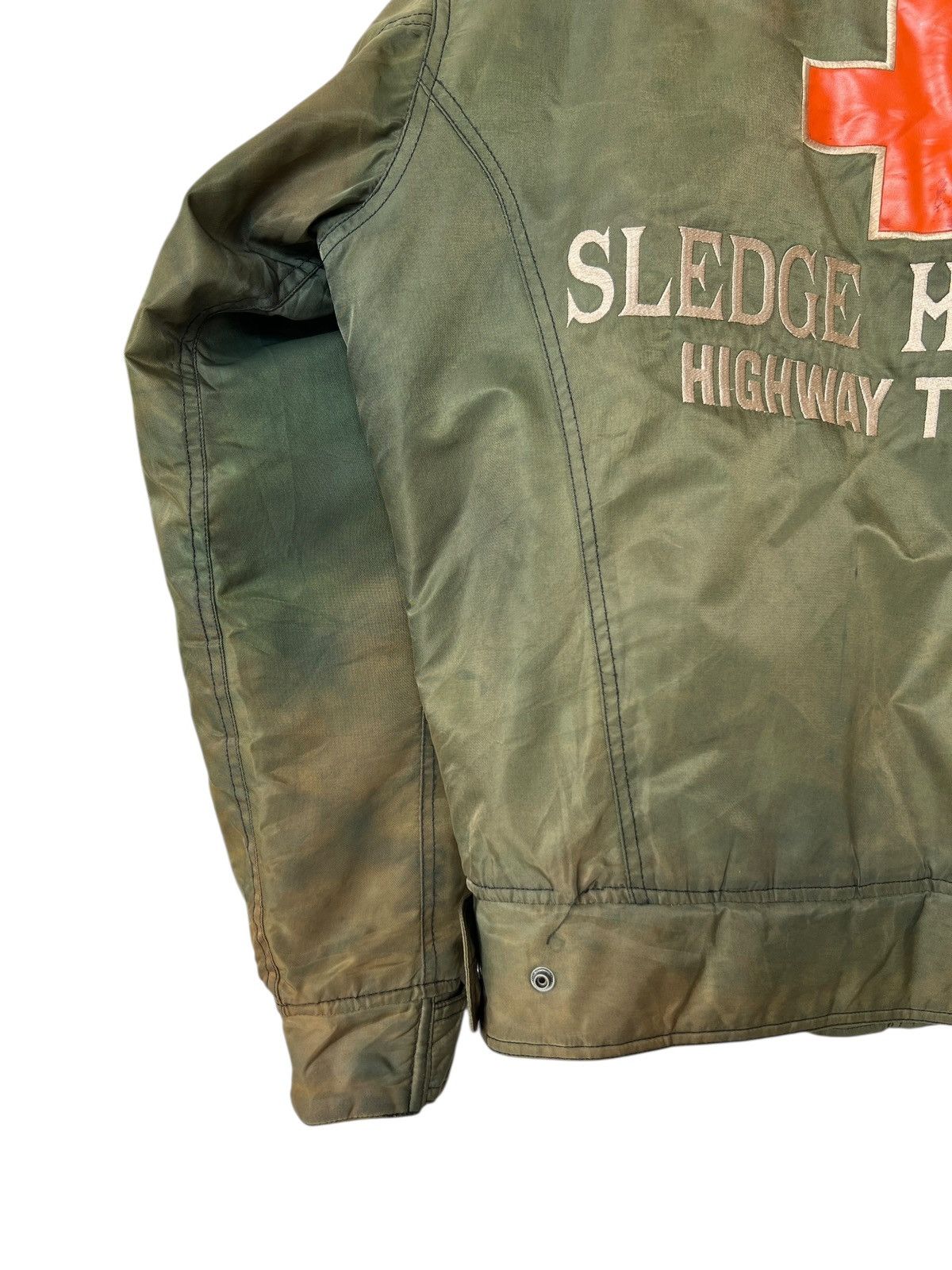YELLOW CORN Vintage Yellow Corn Highway Magician Sunfaded Green Jacket Size US L / EU 52-54 / 3 - 9 Thumbnail