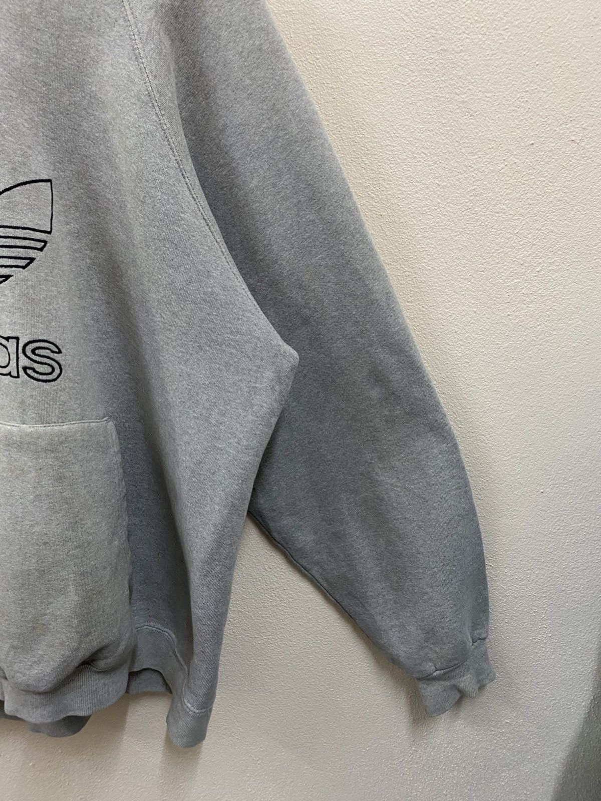 Adidas Vintage Adidas Big Logo Pullover Size US XL / EU 56 / 4 - 4 Thumbnail