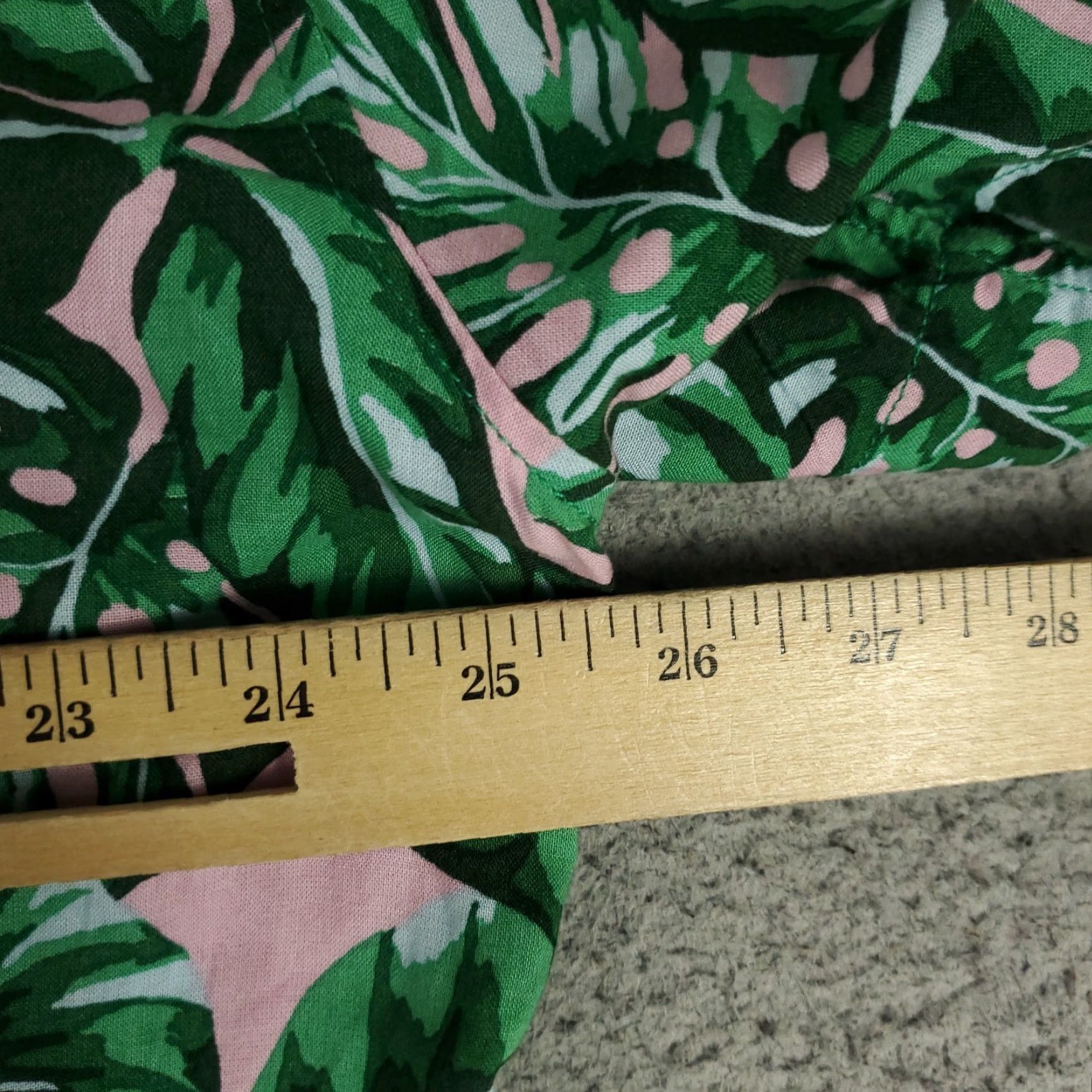 Pinko Kenny Flowers Shirt Mens 2XL Green Pink Hawaiian Rayon Tropical Short Sleeve Button-Up Casual, Party/Cocktail, Travel Mens Size US XXL / EU 58 / 5 - 5 Thumbnail