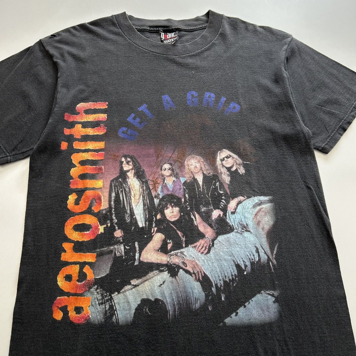 Aerosmith Vintage 1994 Aerosmith Get A Grip Tour Graphic T Shirt Large Size US L / EU 52-54 / 3 - 2 Thumbnail