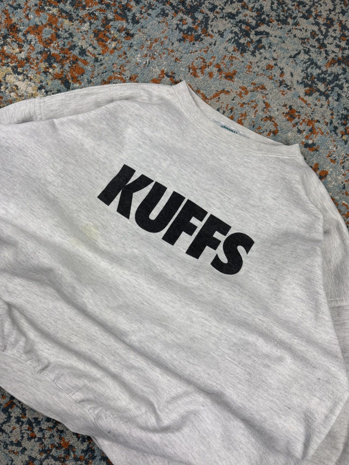 Vintage Rare Vintage 1992 Kuffs movie Christian Slater sweatshirt Size US XL / EU 56 / 4 - 6 Thumbnail