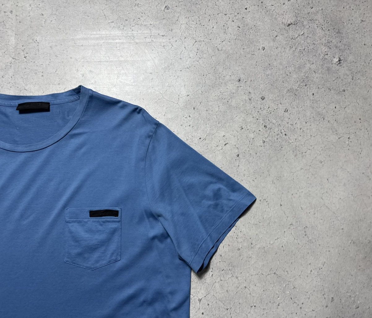 Prada Prada T-Shirt Blue Luxury Size US XL / EU 56 / 4 - 2 Thumbnail