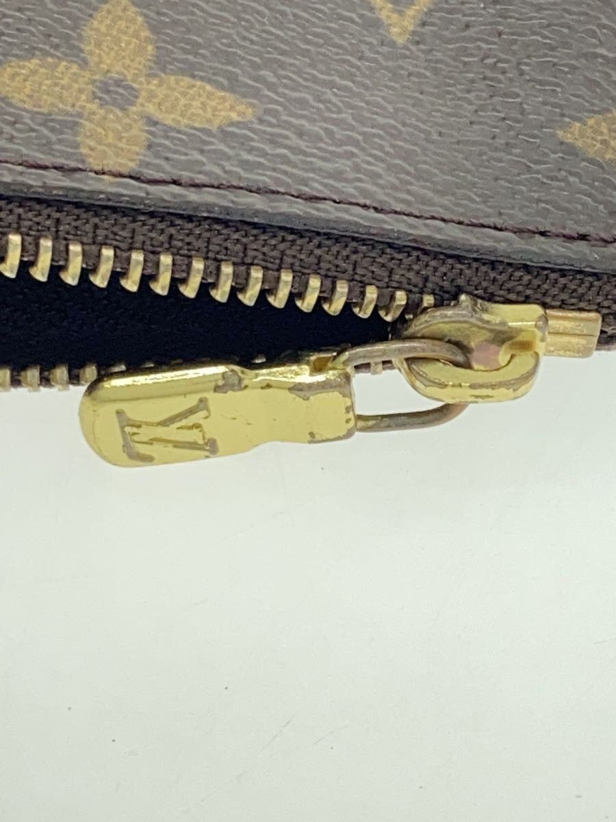 Louis Vuitton Louis Vuitton Monogram Pochette Cre Canvas Brown Size ONE SIZE - 6 Thumbnail