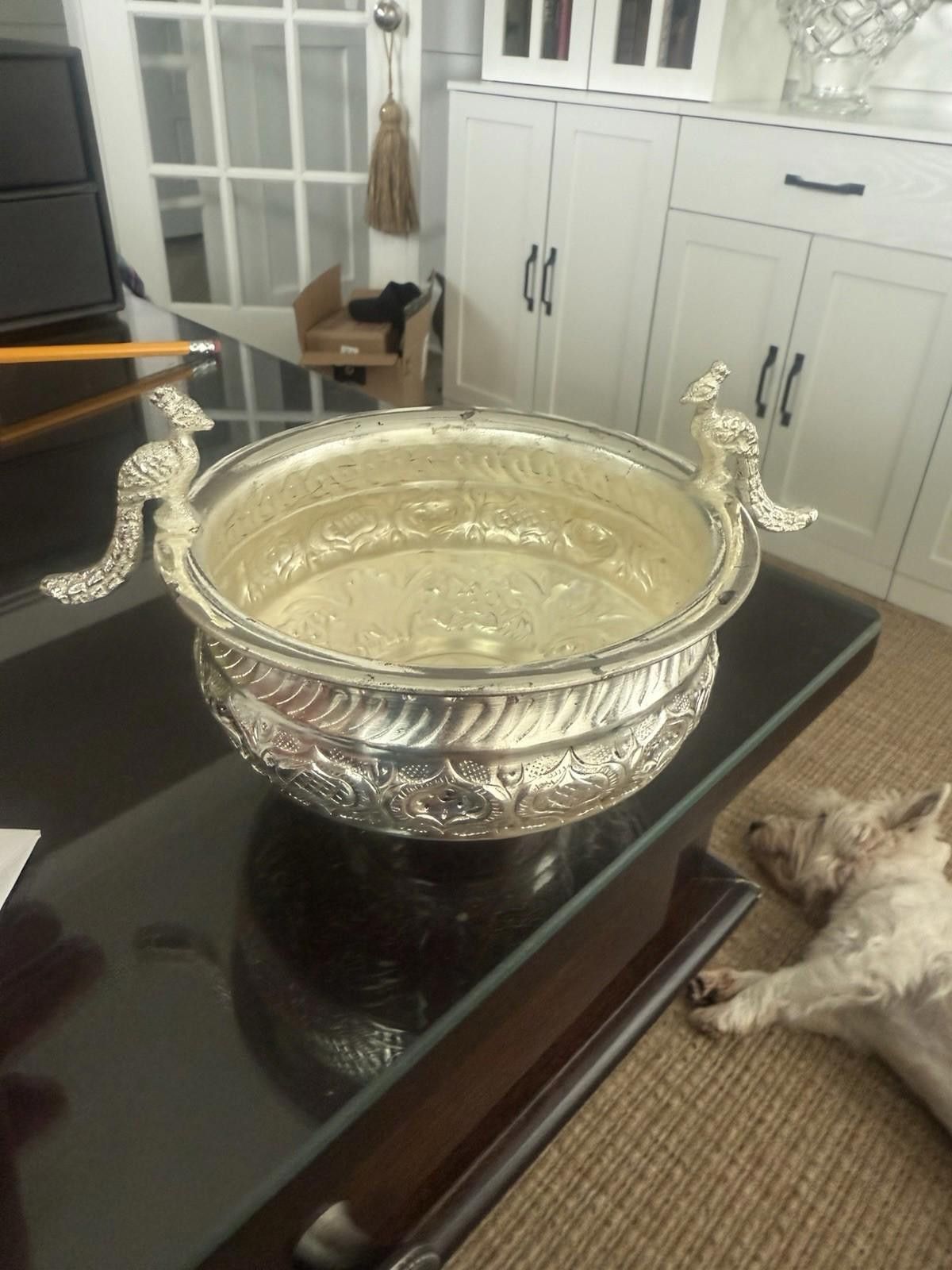 Handmade German Hand Crafter Urli Bowl Size ONE SIZE - 3 Thumbnail