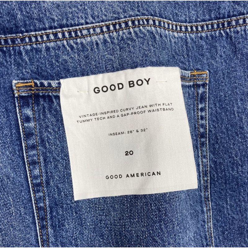 Good American Good American Good Boy High Rise Boyfriend Jeans Sz 20 Size 42" / US 20 - 9 Thumbnail