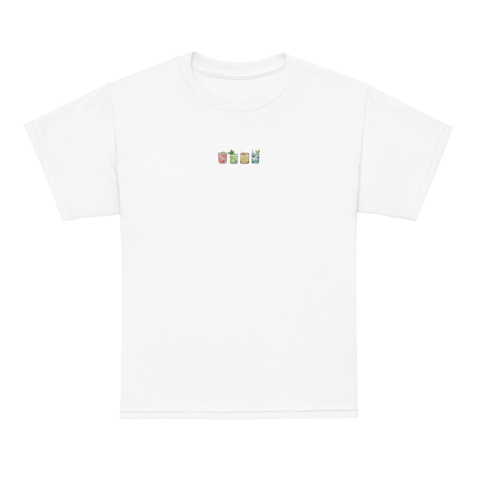 Other Cocktail Baby Tee – Y2K Semi Crop Top Size S / US 4 / IT 40 - 2 Thumbnail