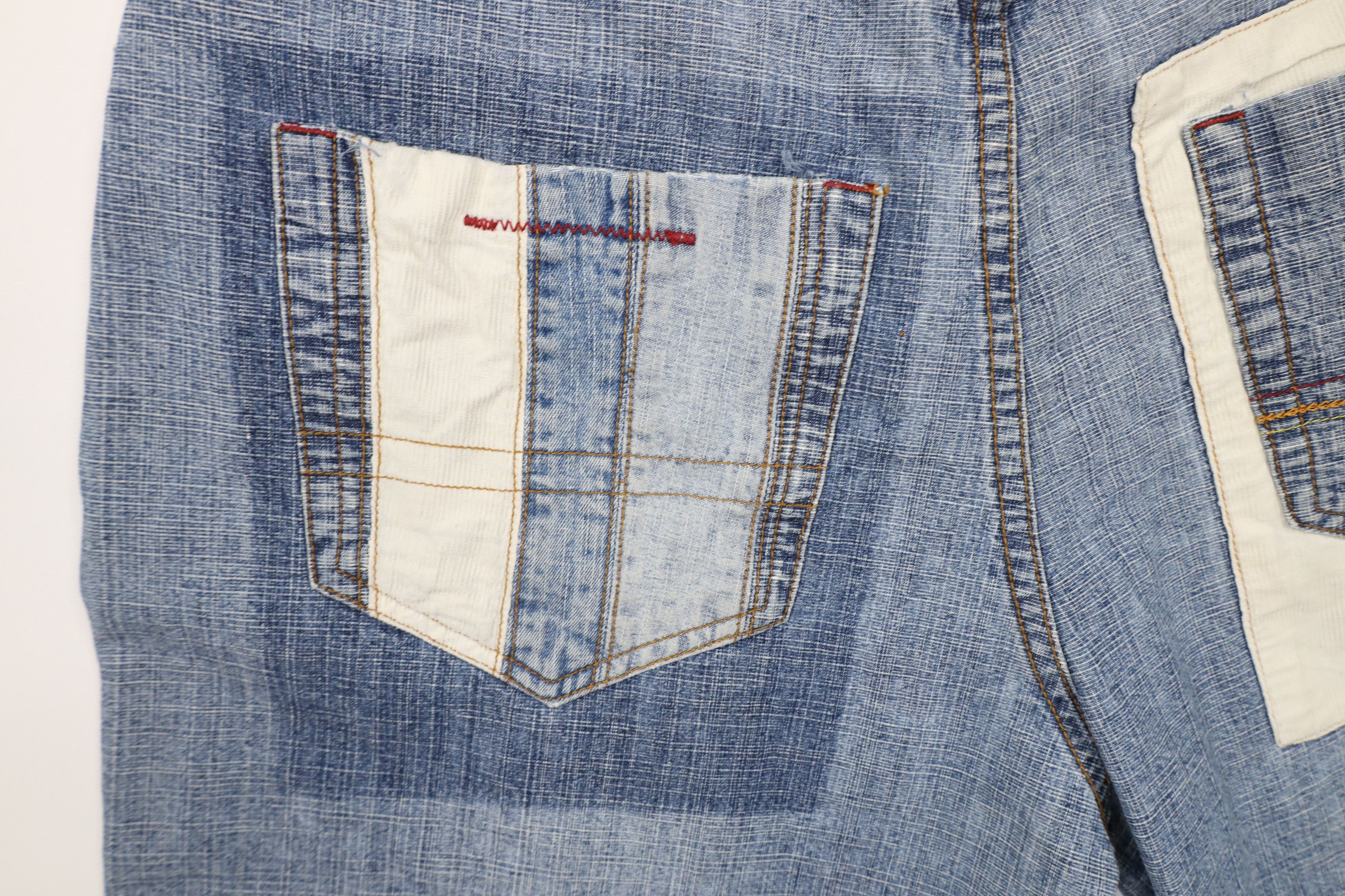 Phat Farm × Vintage Vintage Phat Farm Spell Out Baggy Wide Leg Denim Jeans Size US 34 / EU 50 - 18 Thumbnail
