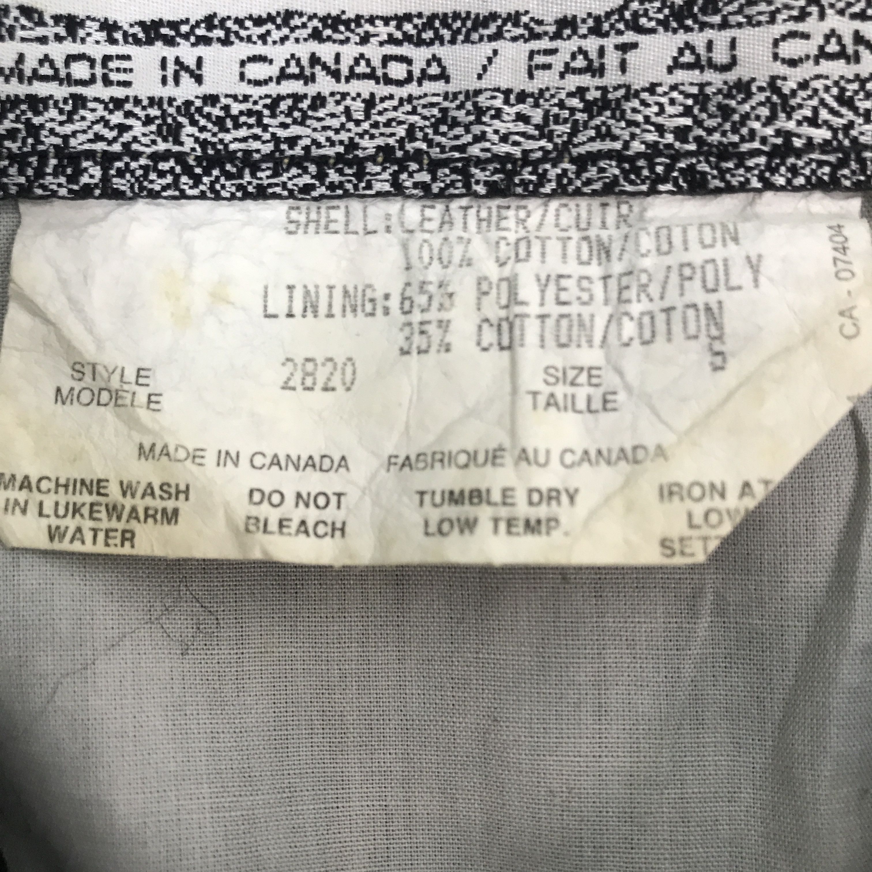 Vintage Vintage Dual Control Denim Leather Jacket Size US M / EU 48-50 / 2 - 10 Thumbnail
