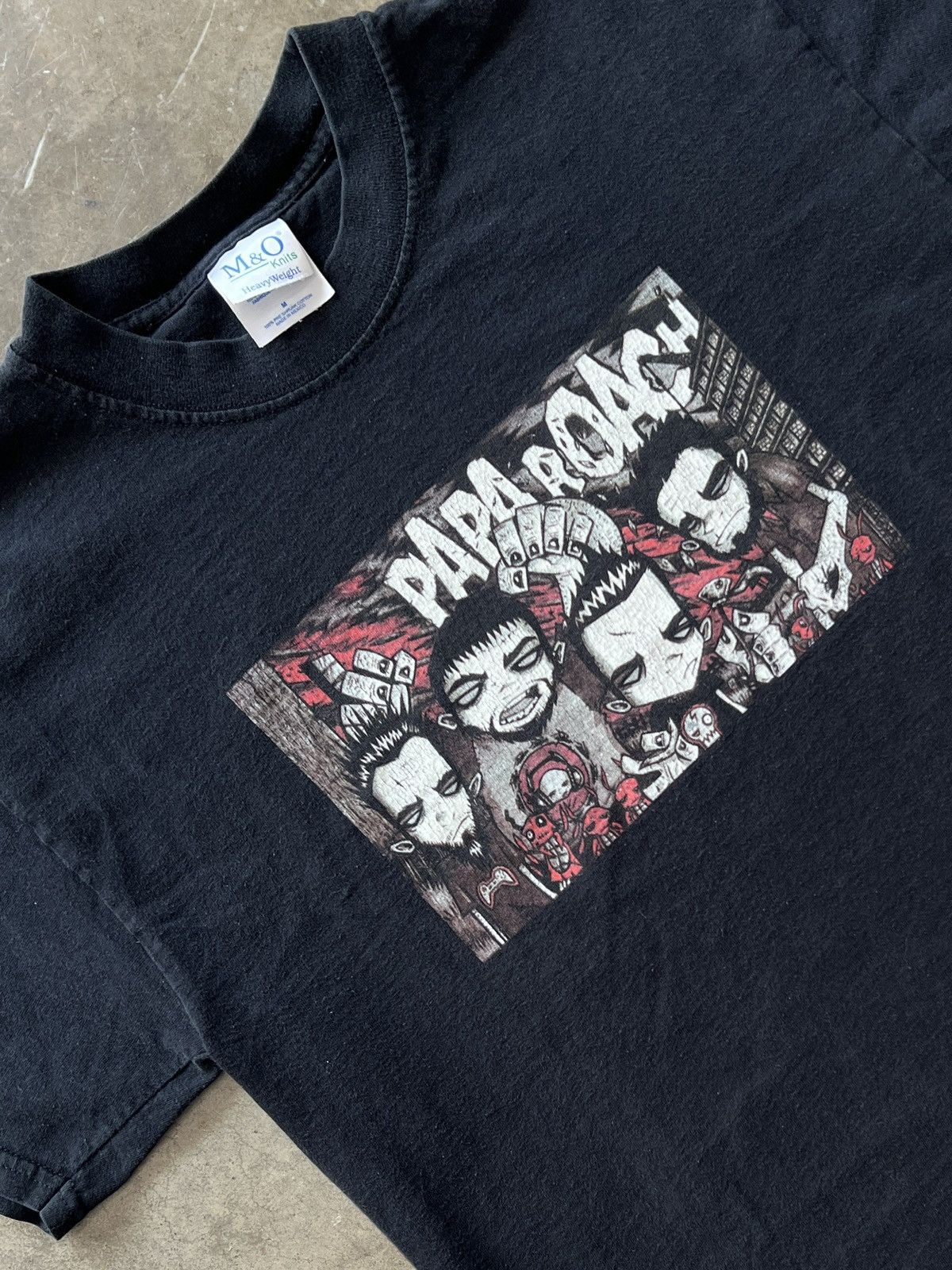 Band Tees × Vintage Vintage Y2k Papa Roach Band Tee Medium Size US M / EU 48-50 / 2 - 1 Thumbnail