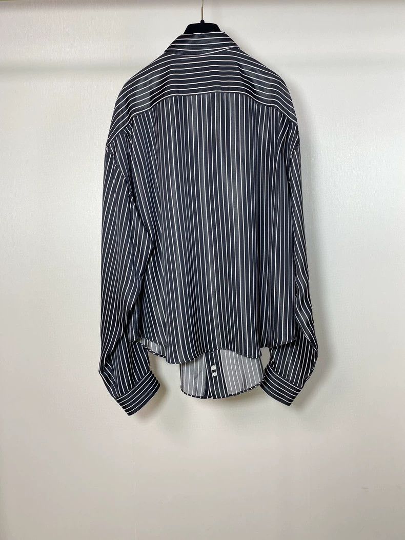 Balenciaga Balenciaga size 34 Black and white striped shirt Size US XS / EU 42 / 0 - 2 Thumbnail