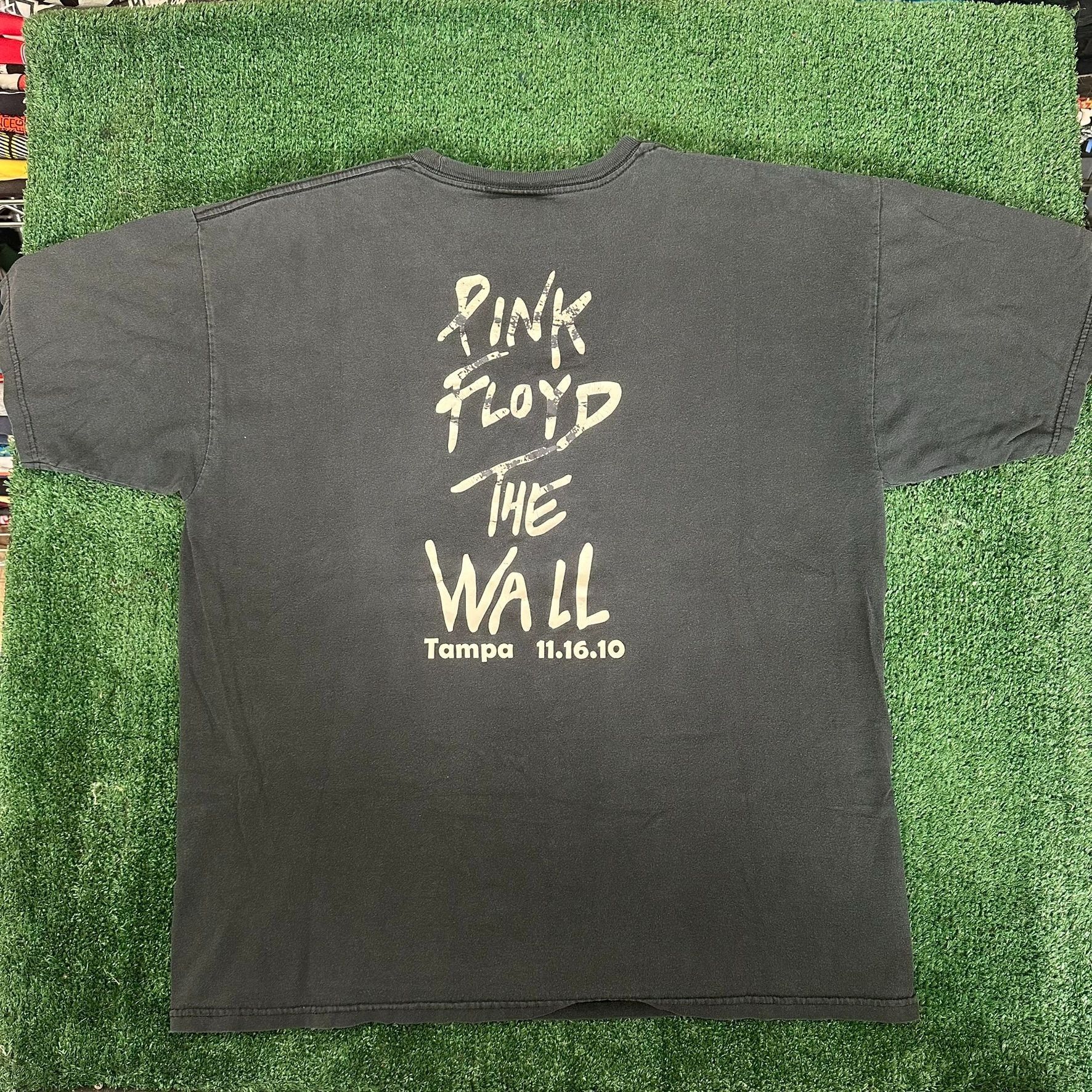 Pink Floyd Vintage Y2K Pink Floyd The Wall T-Shirt Rock Band Album Tee Size US XL / EU 56 / 4 - 4 Thumbnail