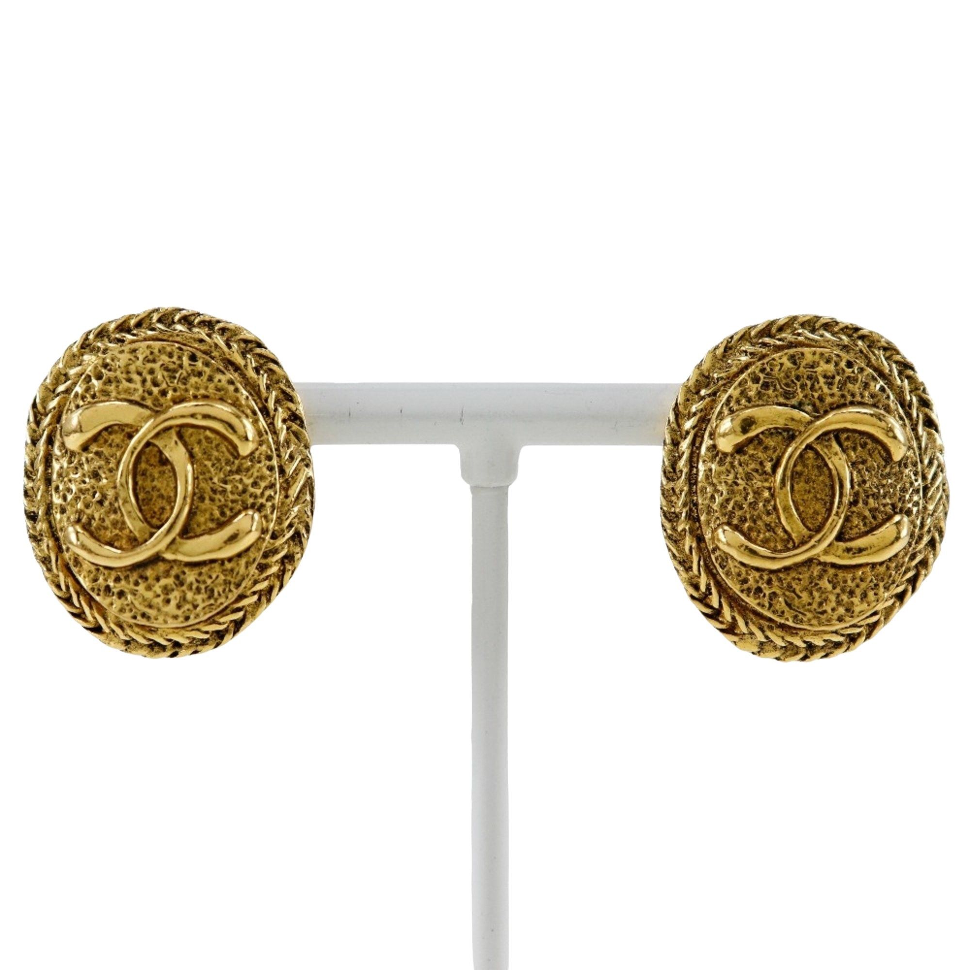 Chanel Chanel Coco Mark earring Size ONE SIZE - 1 Thumbnail