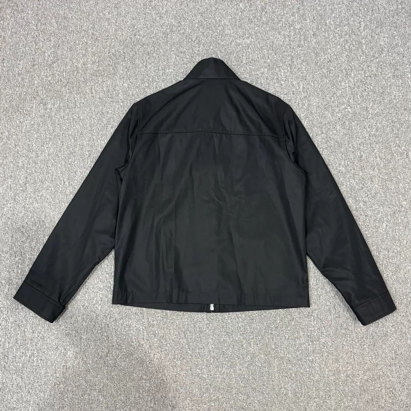 Burberry Burberry Black Embroidered Logo Hem Jacket Size 48 Size US M / EU 48-50 / 2 - 2 Thumbnail
