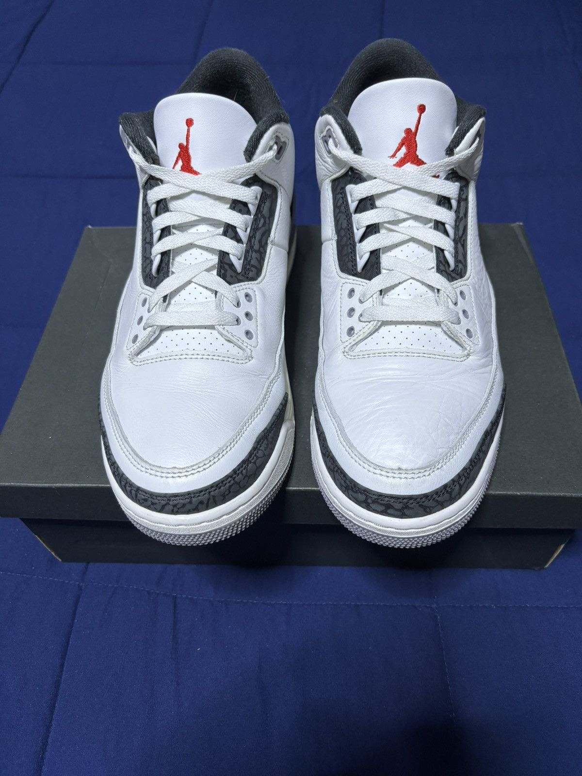 Jordan Brand Jordan 3 Retro Cement Grey 2024 Size 12 Size US 12 / EU 45 - 1 Thumbnail