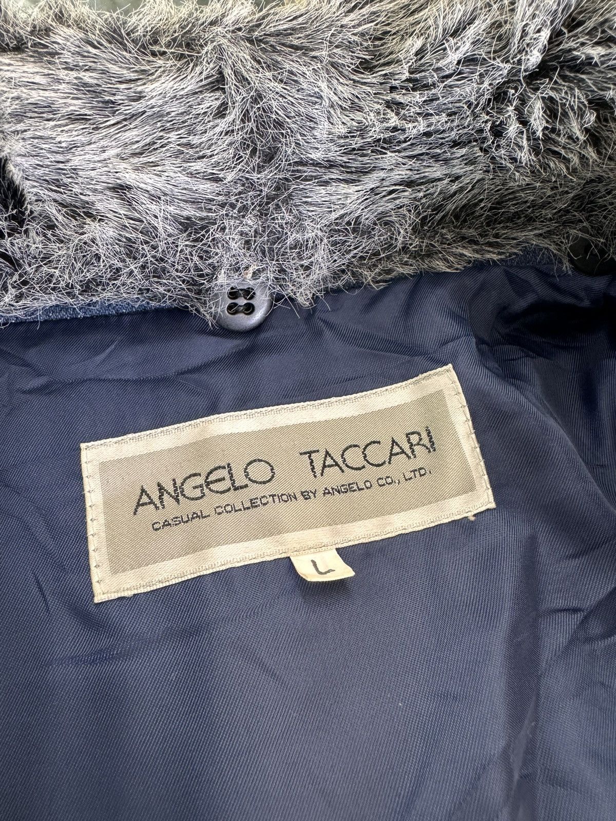 Other Angelo Taccari Fox Embroidered Winter Jeans Jacket Size L Size 44L - 6 Thumbnail