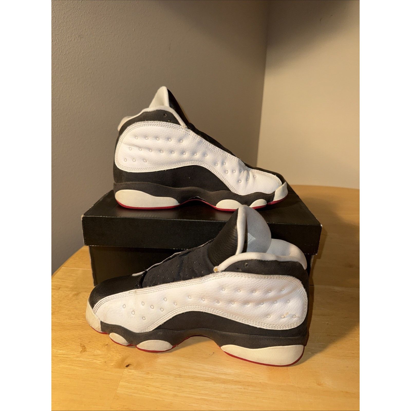 Jordan Brand Air Jordan 13 He Got Game 13 Sz 5Y 6.5 Women Pre Owned Size US 5.5 / EU 38 - 4 Thumbnail