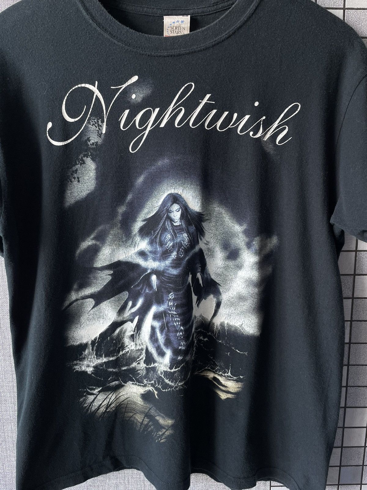 Band Tees Vintage Nightwish Rock Band Tee Y2K Size US M / EU 48-50 / 2 - 2 Thumbnail