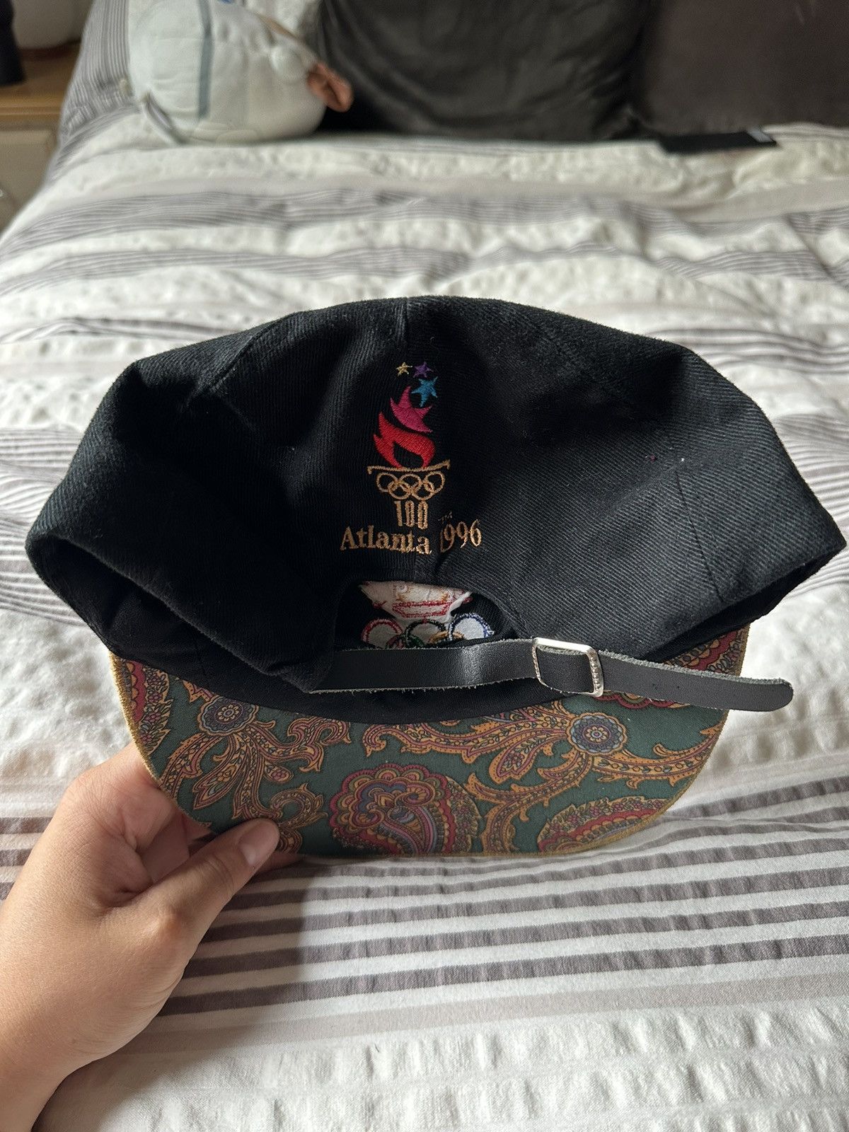 USA Olympics × Vintage atlanta 1996 vintage olympics cap 🔥 Size ONE SIZE - 3 Thumbnail