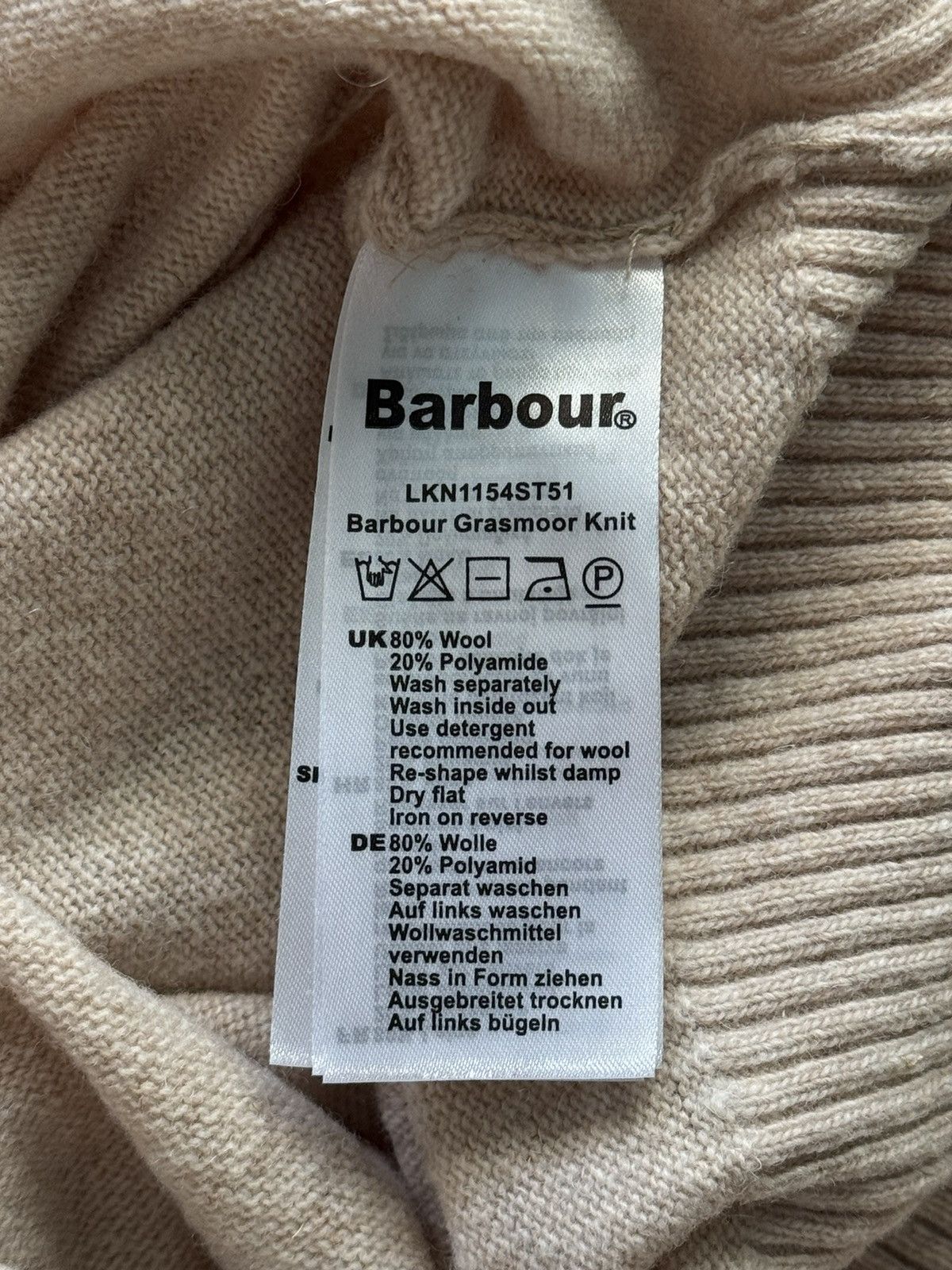 Barbour × Designer Barbour wool blend sweater Size M / US 6-8 / IT 42-44 - 6 Thumbnail