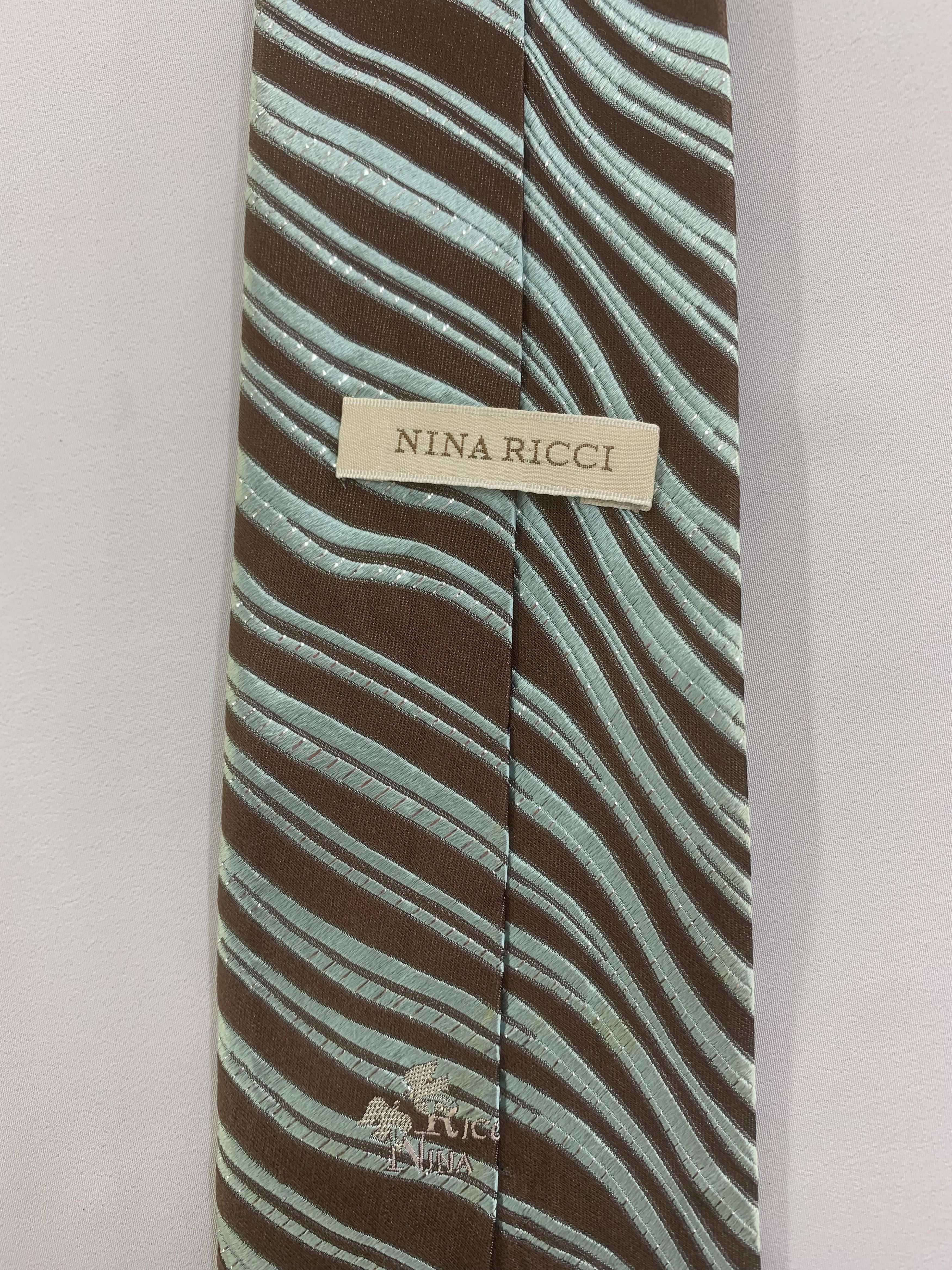 Vintage Nina Ricci silk tie NT1011 Size ONE SIZE - 4 Thumbnail
