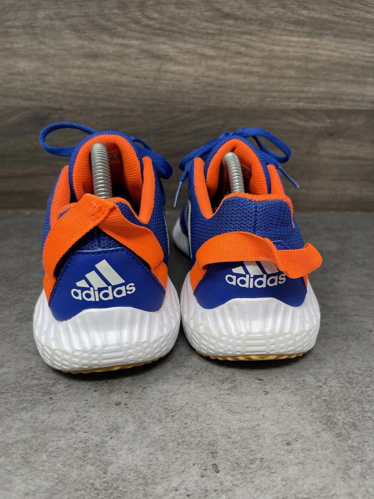 Adidas Adidas Fortagym K Sneakers Kids Size 6 Blue Orange Running Size US 6 / EU 39 - 6 Thumbnail