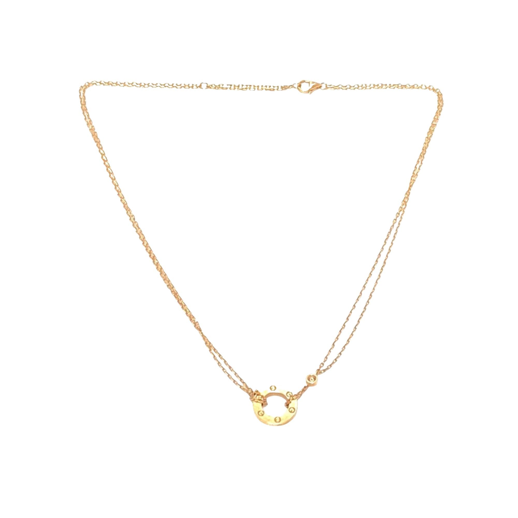Cartier Cartier Love necklace Size ONE SIZE - 1 Thumbnail