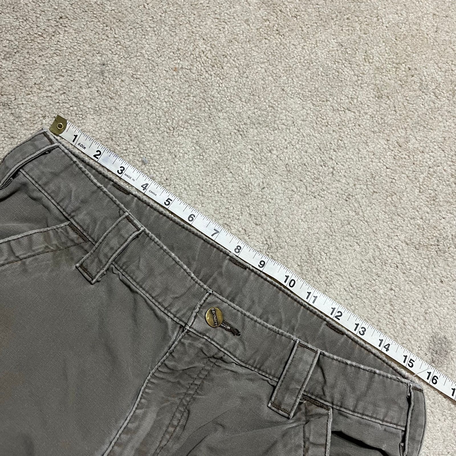 Carhartt Vintage Carhartt Carpenter Cargo Brown Workwear Pants 32W Size US 32 / EU 48 - 5 Thumbnail