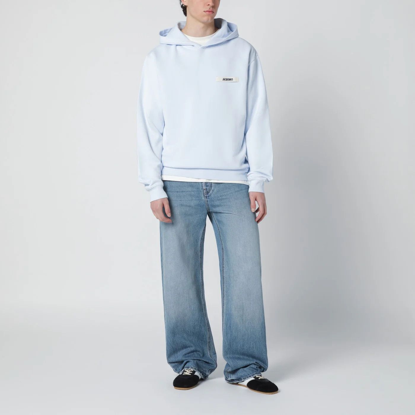 Jacquemus o1d2blof0526 Straight-leg Denim Jeans in Blue Size US 34 / EU 50 - 2 Thumbnail