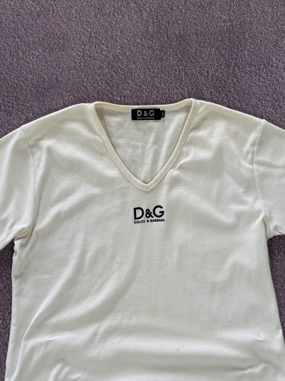 Dolce & Gabbana Vintage Dolce & Gabbana Y2k T-shirt - Distressed Size XXL / US 16-18 / IT 52-54 - 2 Thumbnail