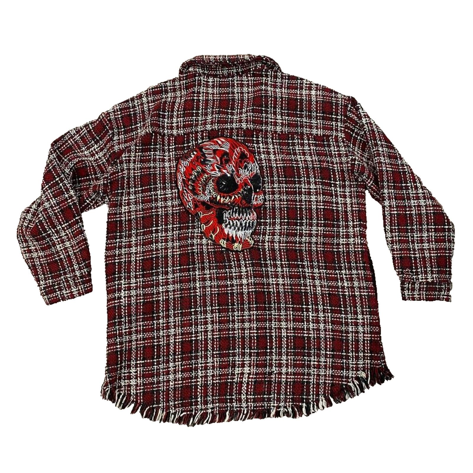 Other Punk Embroidery Masterpiece Skull Amor Workman Jacket sz L Size US L / EU 52-54 / 3 - 1 Thumbnail