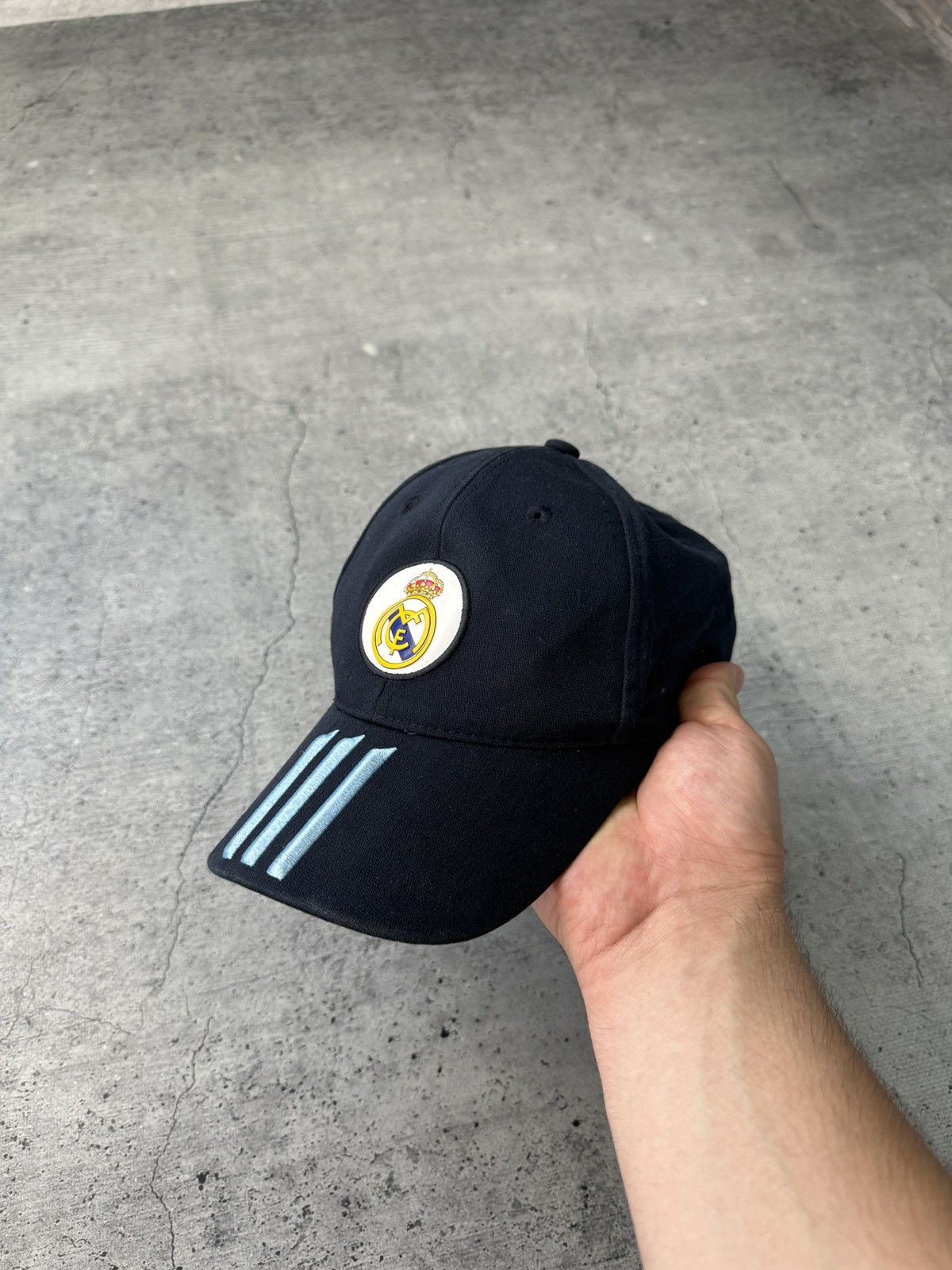 Adidas Vintage Adidas Real Madrid cap Size ONE SIZE - 1 Thumbnail