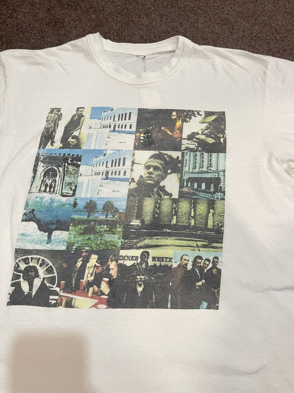 Band Tees Rare Vintage U2 "Zoo TV Tour" Achtung Baby Band T-Shirt Size US M / EU 48-50 / 2 - 3 Thumbnail