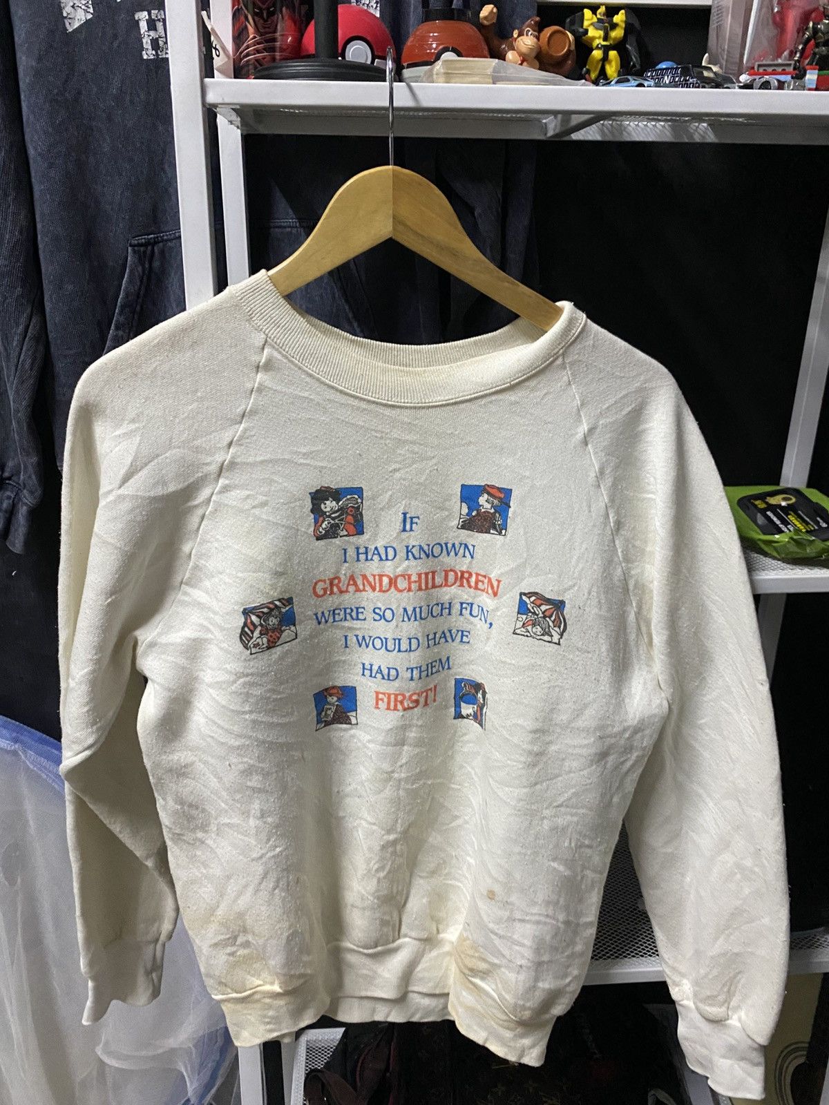 Fruit Of The Loom × Vintage vintage Art Sweatshirt Size US XS / EU 42 / 0 - 1 Thumbnail