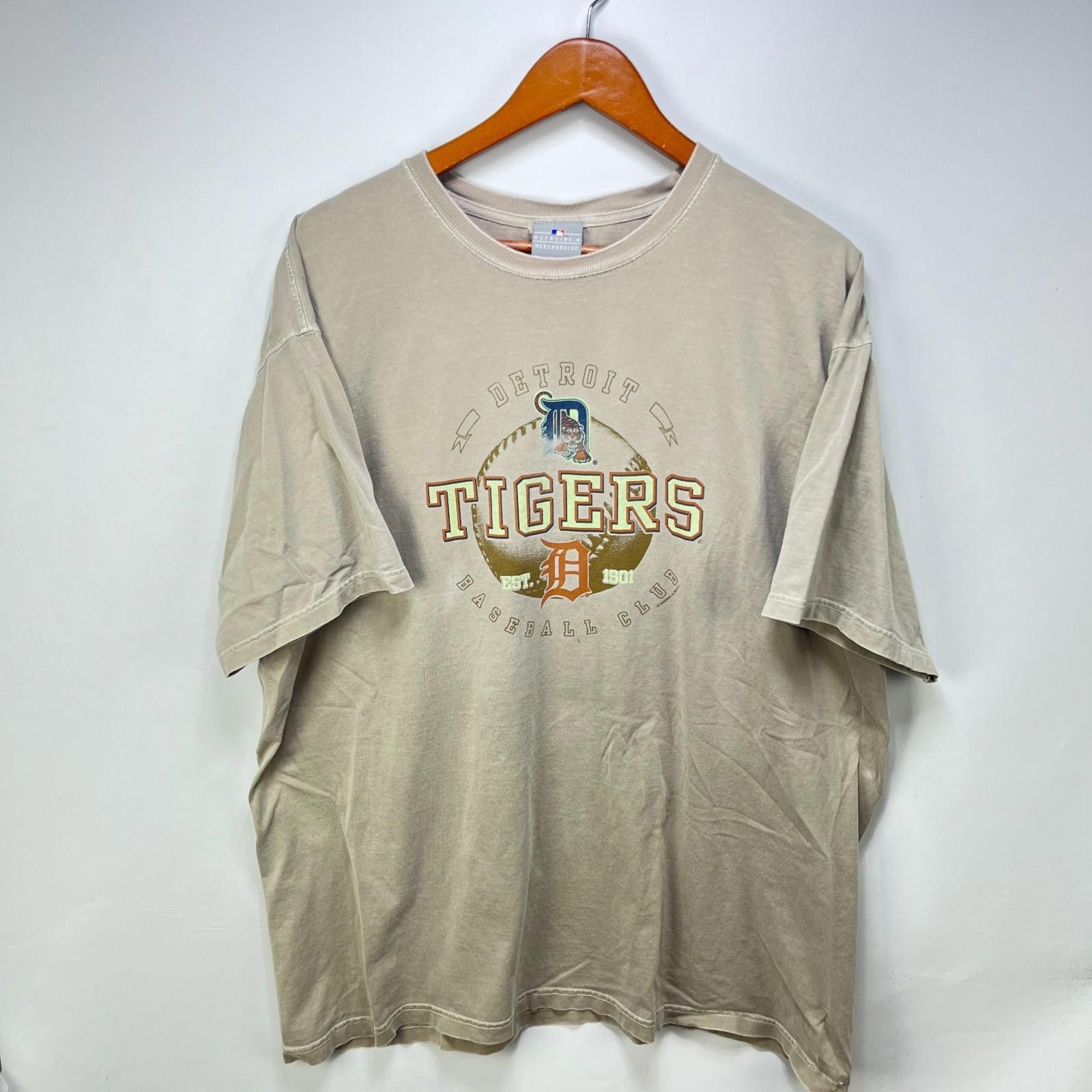 Other Vintage Detroit Tigers MLB Y2K T Shirt XL Size ONE SIZE - 1 Thumbnail