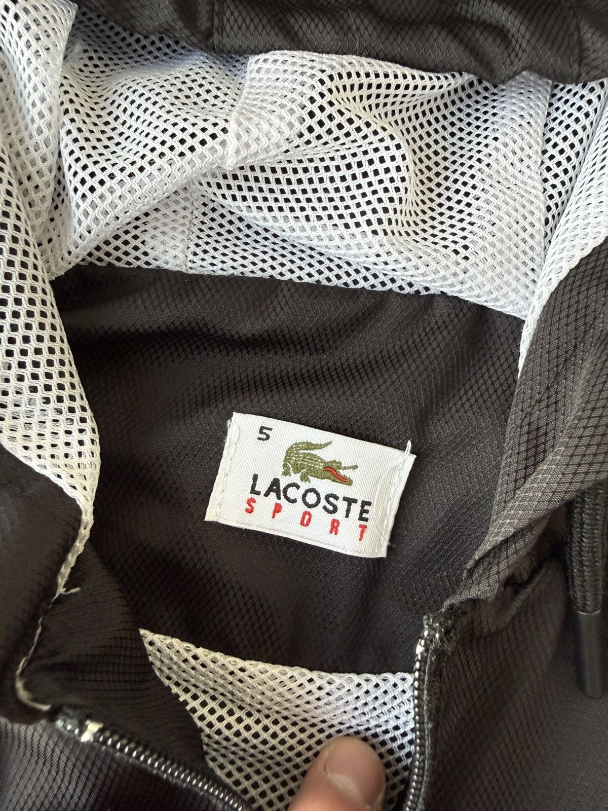 Lacoste Y2K Vintage Lacoste Sport Jacket Drill Size US L / EU 52-54 / 3 - 3 Thumbnail