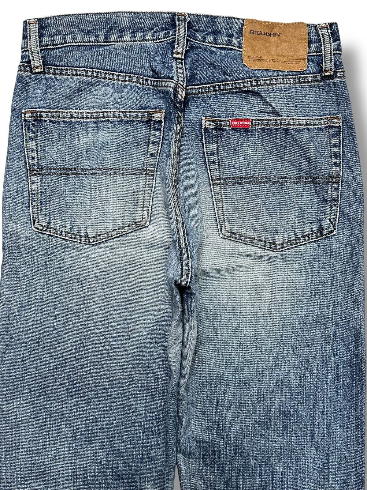 Big John Vintage BIG JOHN Exclusive Straight Japan Jean With Bluewash Size US 30 / EU 46 - 4 Thumbnail