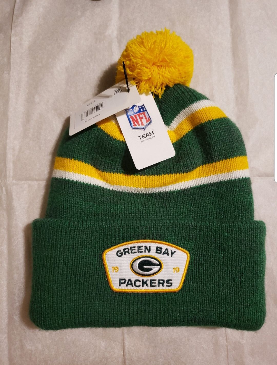 NFL NFL Holographic Tag Classic Green Bay Packers Logo Hat Size ONE SIZE - 4 Thumbnail