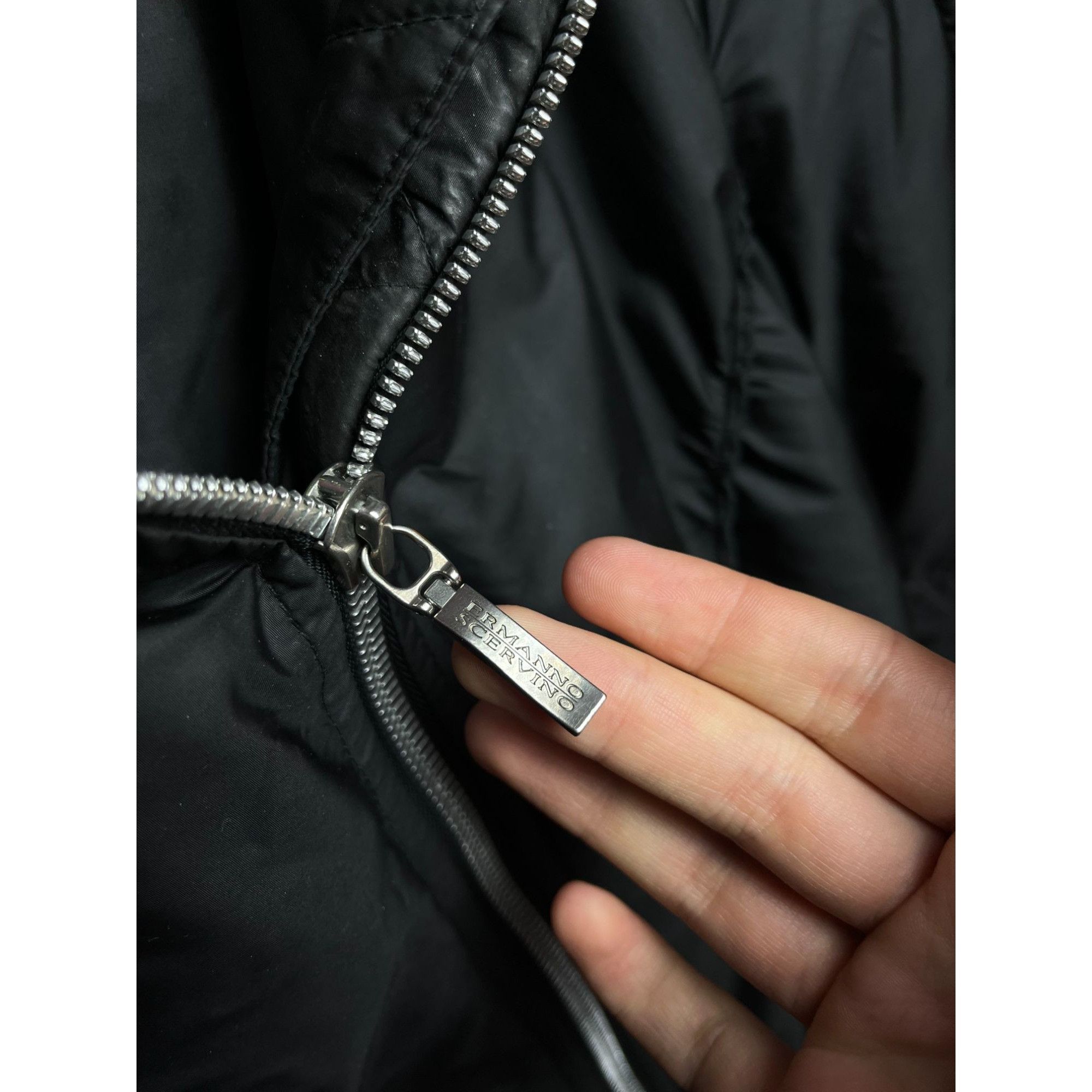 Ermanno Scervino Ermanno Scervino Very Rare Designer Puffer Coat Belted Black Size M / US 6-8 / IT 42-44 - 7 Thumbnail
