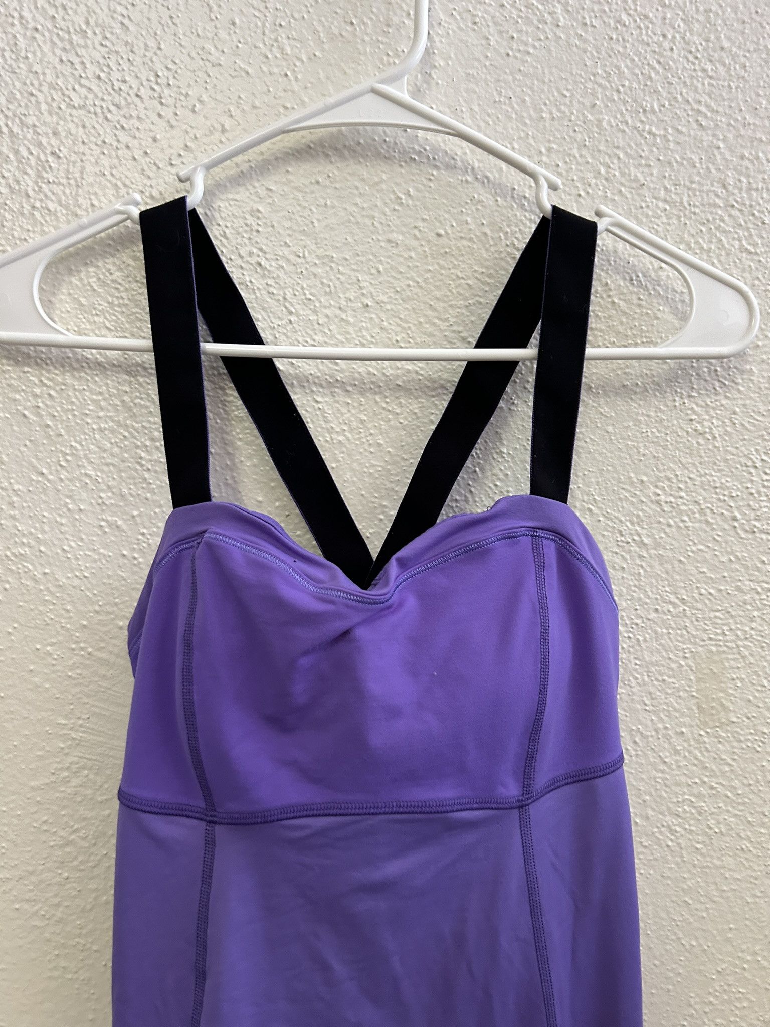 Lululemon LULULEMON YOGA PURPLE CROSS BACK PADDED TOP SIZE 6 Size M / US 6-8 / IT 42-44 - 5 Thumbnail