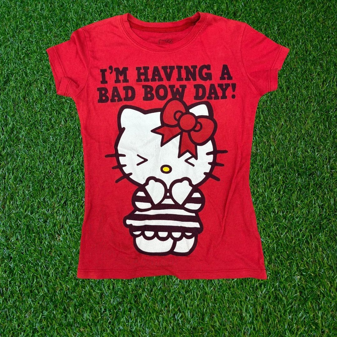 Other Vintage Hello Kitty Baby Tee Size L / US 10 / IT 46 - 1 Thumbnail