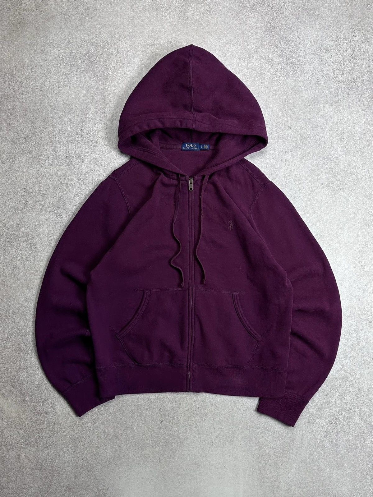 Polo Ralph Lauren Vintage Polo Ralph Lauren Womans Beautiful Zip Hoodie L Rare Size L / US 10 / IT 46 - 1 Thumbnail