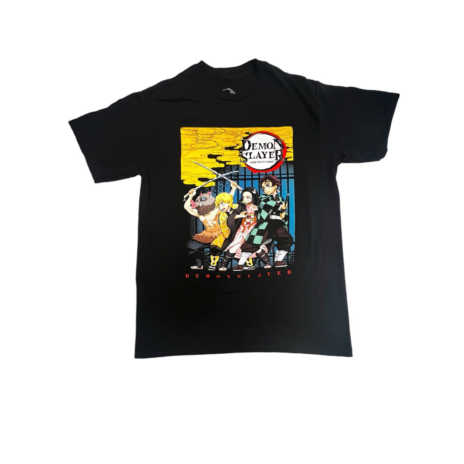 Other Demon Slayer: Kimetsu No Yaiba Group Poster Black T-Shirt Size US M / EU 48-50 / 2 - 6 Thumbnail
