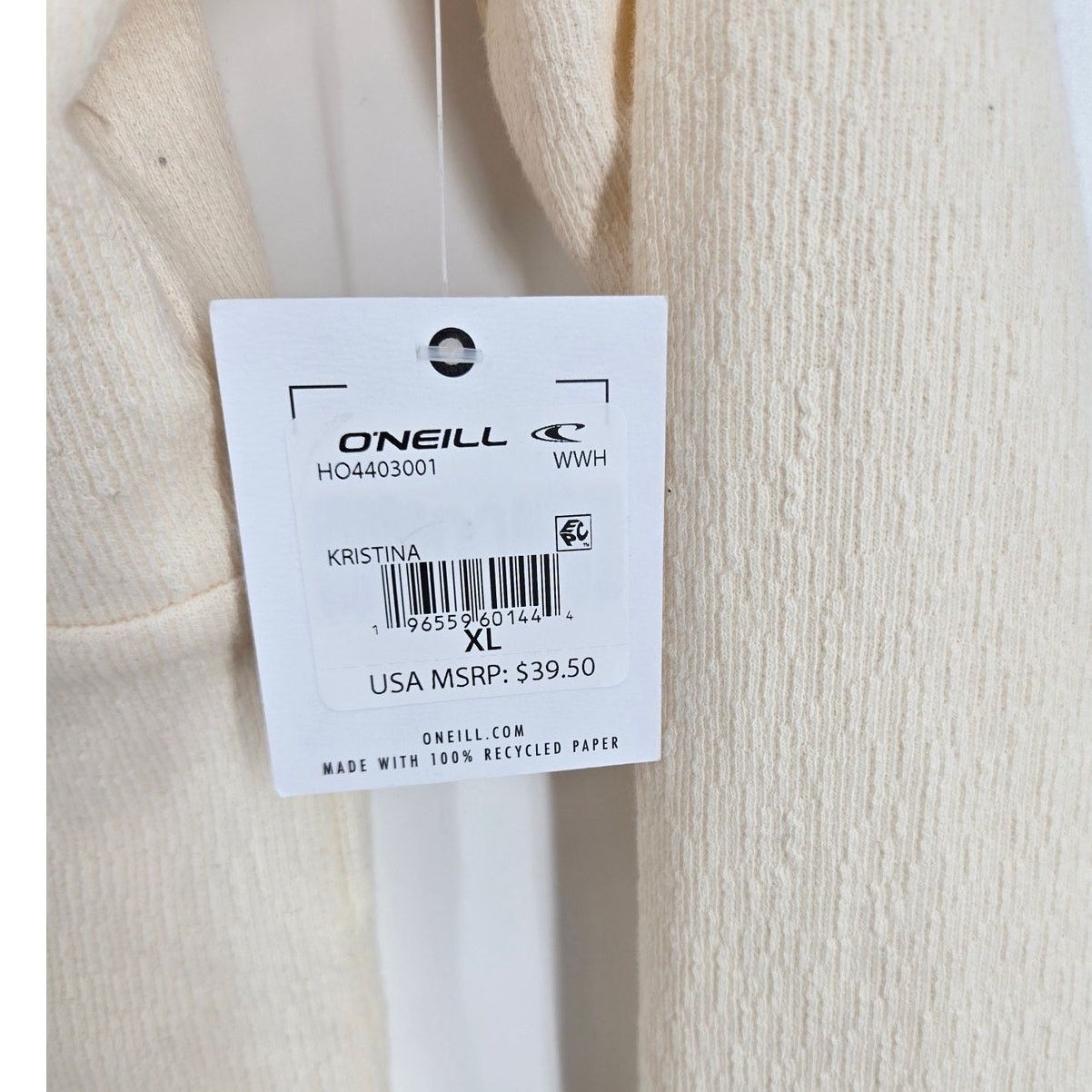 O'Neill NEW O'Neill Kristina Long Sleeve Top Center Twist Cutout XL Size XL / US 12-14 / IT 48-50 - 6 Thumbnail
