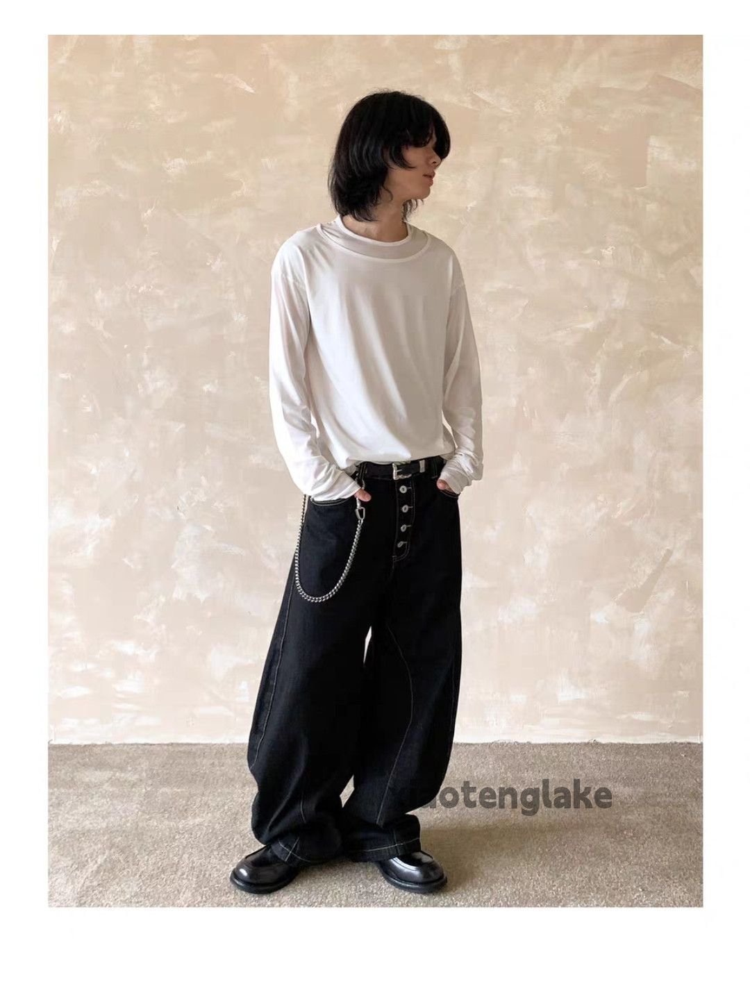 Jean Utility loose baggy skate hiphop yuppie flared pants Size US 32 / EU 48 - 6 Thumbnail
