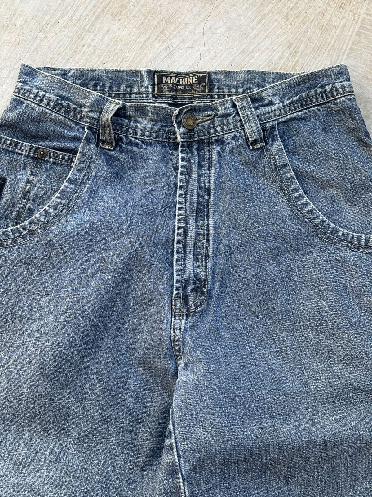 JNCO Vintage 90s Jnco Look Machinery Jorts Size US 29 - 5 Thumbnail