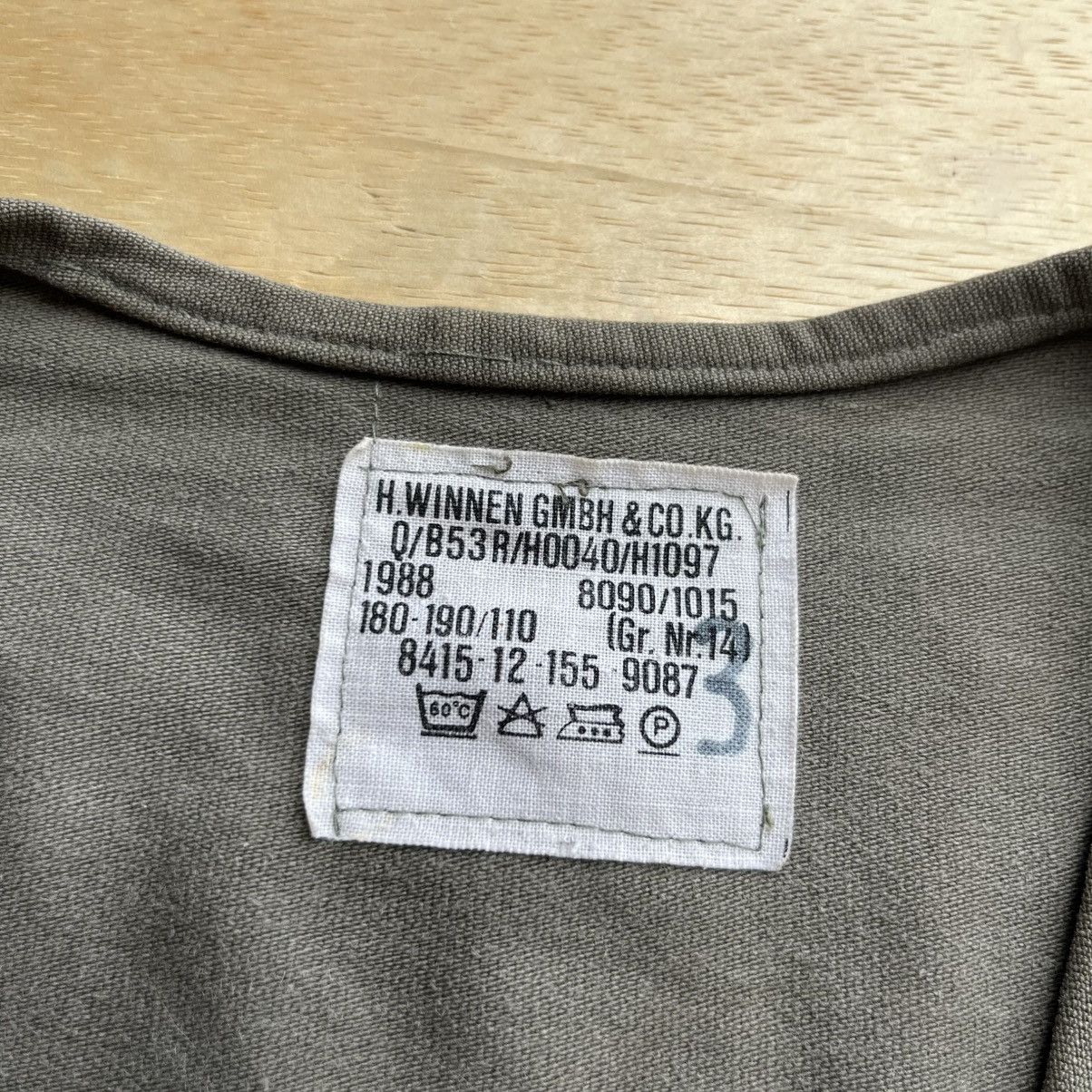 Moleskine GERMANY MILITARY VINTAGE MOLESKINE REWORK VEST JACKET Size US L / EU 52-54 / 3 - 5 Thumbnail