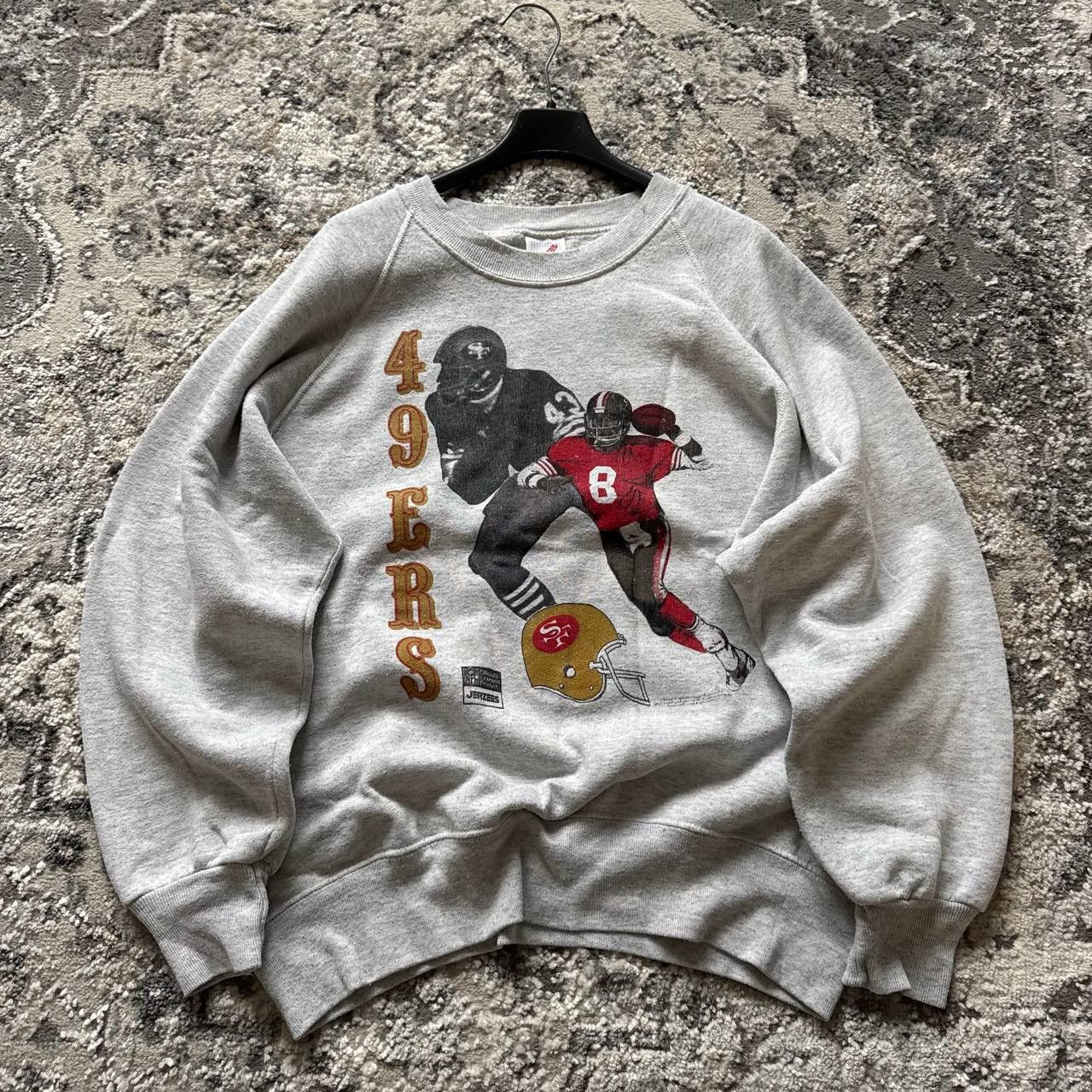 NFL Vintage San Francisco 90s 49ers Crewneck Sweatshirt Size US L / EU 52-54 / 3 - 2 Thumbnail